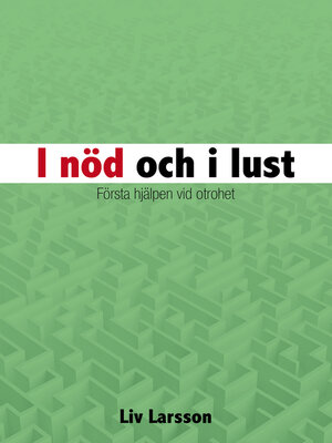 cover image of I nöd och i lust